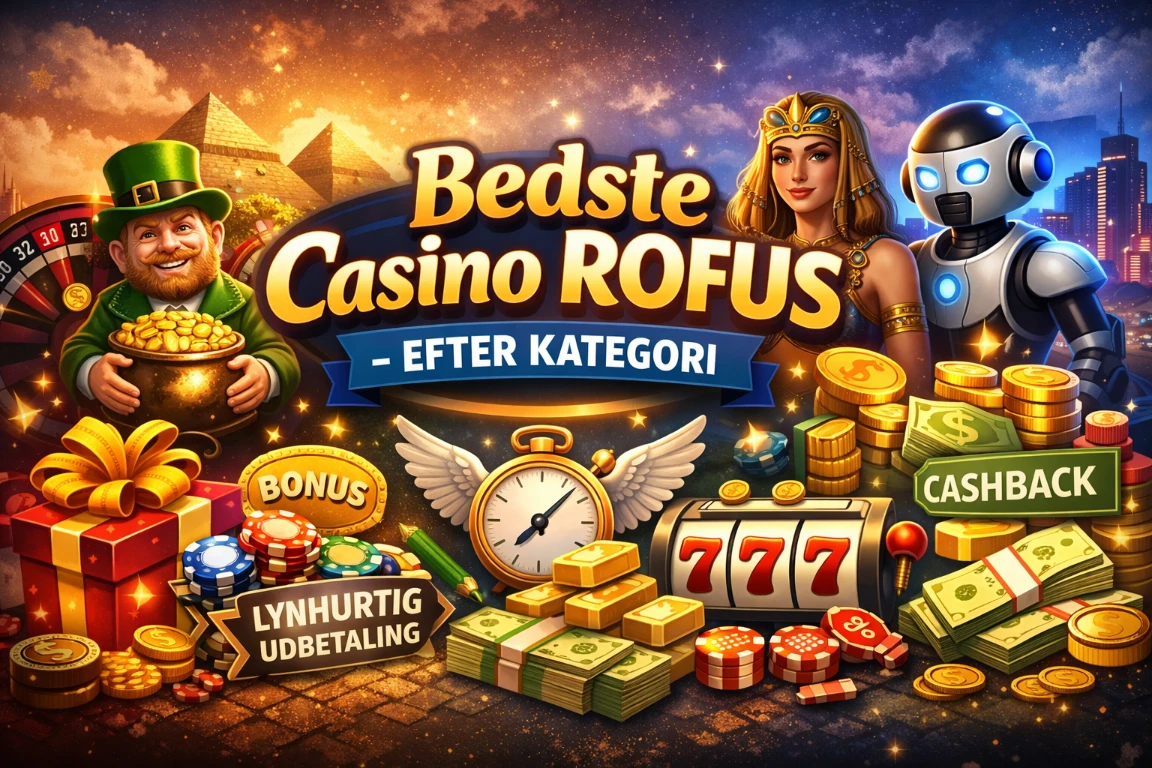 Bedste Casino Uden ROFUS – Efter Kategori