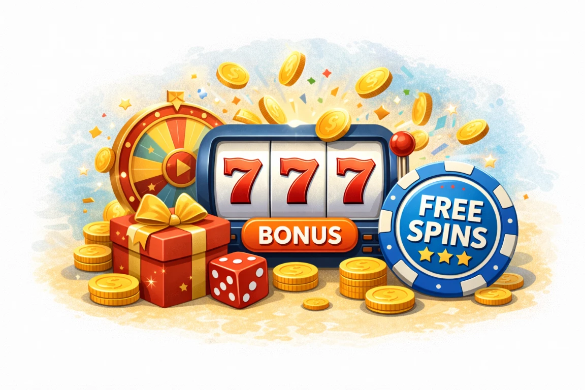 Bonusser og free spins på casinoer uden ROFUS